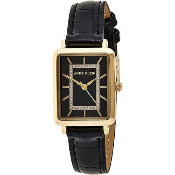 Anne Klein Womens Glitter Accented CrocoGrain Strap_1