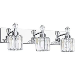 PRESDE Luces de baño modernas de cristal sobre espejo_1