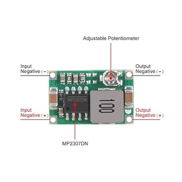 Convertidor Mini 360 Mini 360 Buck CCDC de voltaje_3