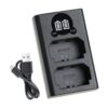 FB Cargador dual para batería Sony NPFZ100 compatible_1