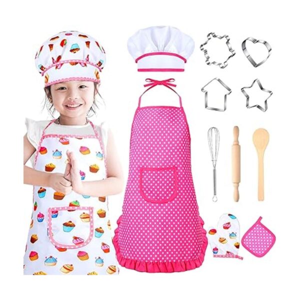 Juego completo de cocina y horneado para niños disfraz de_2
