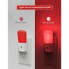 LOHAS Luz de noche roja enchufable luz de pared_2