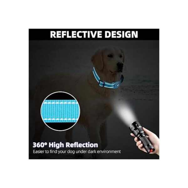 KONITY Collar reflectante AirTag para perro compatible