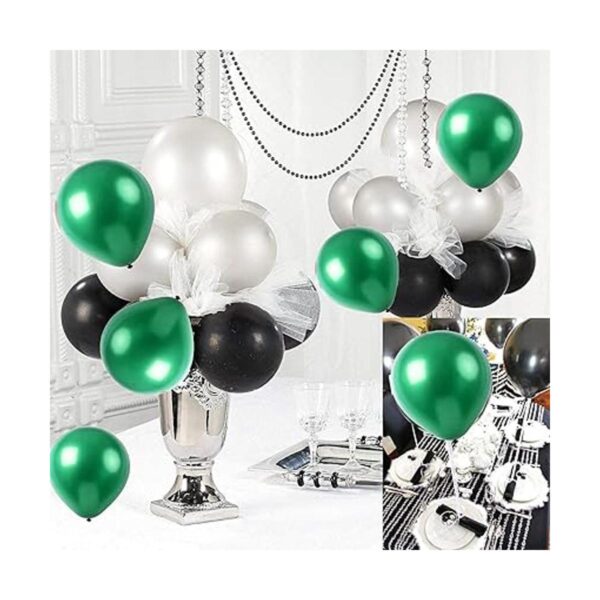 Decoraciones de graduación 2022 Green Grad Green Silver