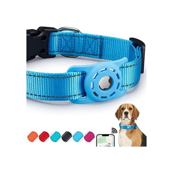 KONITY Collar reflectante AirTag para perro compatible