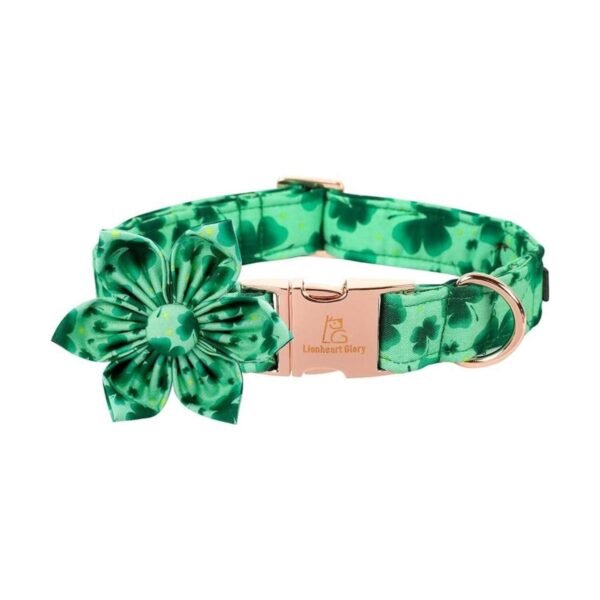 Lionheart Glory Collar de perro del día de San Patricio