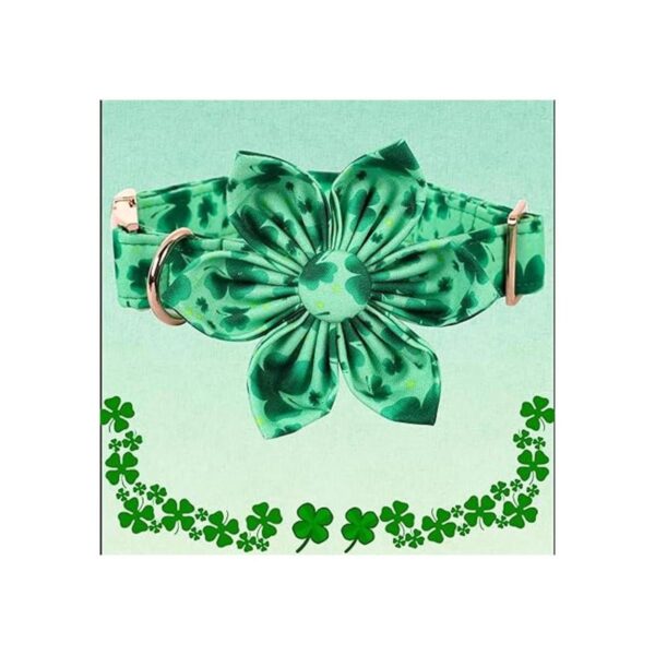Lionheart Glory Collar de perro del día de San Patricio
