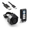 NineLeaf Alarma antirrobo para bicicleta con soporte_1