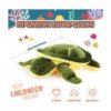 Tortuga de peluche grande de felpa suave tortuga marina