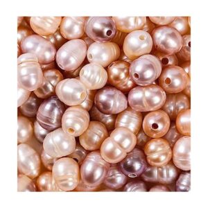 Cuentas cultivadas de agua dulce 100 piezas de 7 a 0.394_1