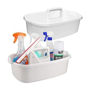 Organizador de limpieza con asa organizador de plástico_1