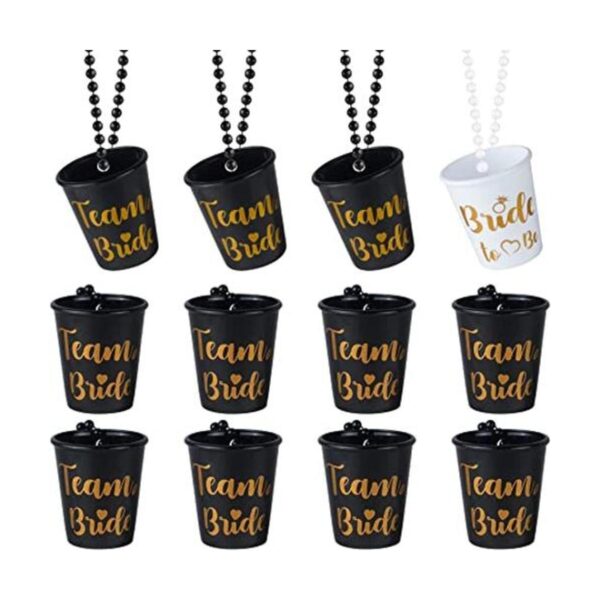 Collar de cristal para despedida de soltera 12 unidades