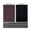 Hojas de tinta de transferencia infusible negras 10_5