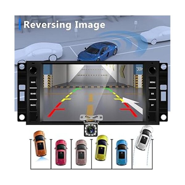 Estéreo de coche Android para Jeep Wrangler Chrysler_5