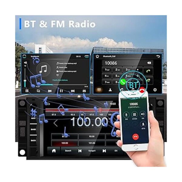 Estéreo de coche Android para Jeep Wrangler Chrysler_3