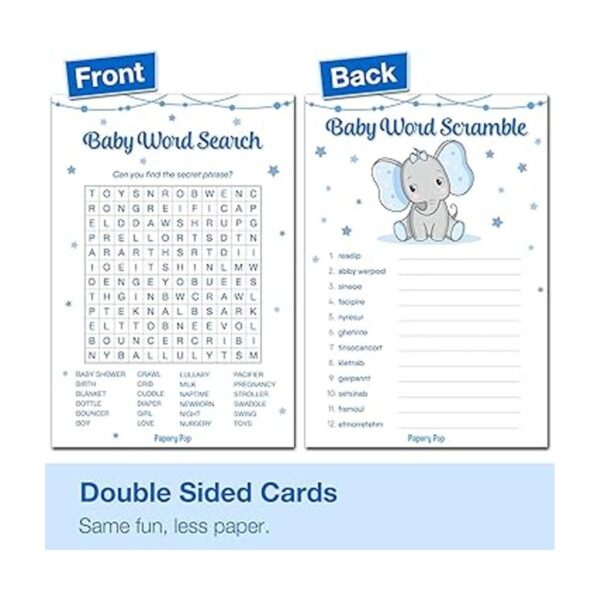 Juegos de baby shower para niños juego de 4 juegos para_4