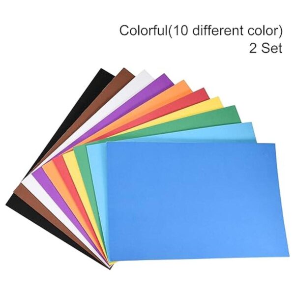 MECCANIXITY Hojas coloridas de espuma EVA autoadhesivas_2