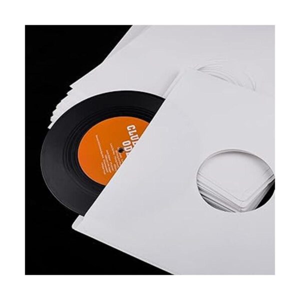 Facmogu 20 fundas de vinilo de papel blanco de 7 pulgadas_6