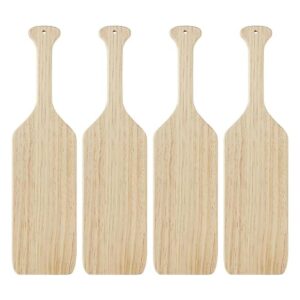 DAJAVE Paletas de madera sin terminar de 15 pulgadas