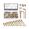 Glarks Kit de repuesto de tornillos de cuna M6 253_1
