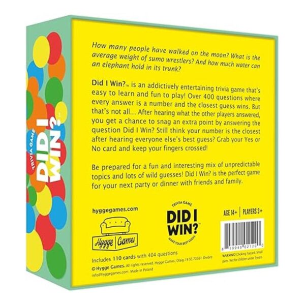 Juego de trivia Juegos de mesa Hygge Juegos de mesa_2