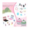 Charniol 29 piezas accesorios para casa de muñecas mini