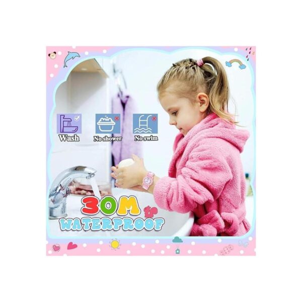 3D Unicorn Kids Watch for Girls Toys for 3 4 5 6 7 Year