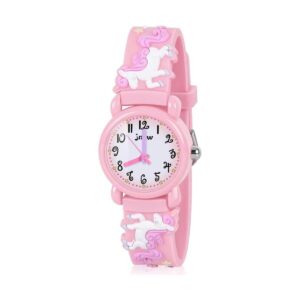 3D Unicorn Kids Watch for Girls Toys for 3 4 5 6 7 Year