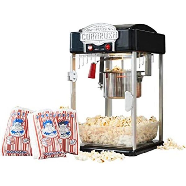 Máquina de palomitas de maíz 4 onzas estilo de teatro_1