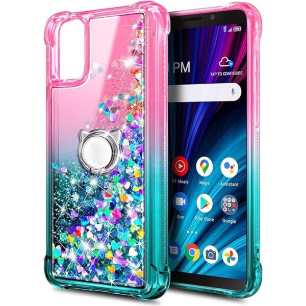 NZND Funda para Alcatel TCL A3X A600DL con protector de_2