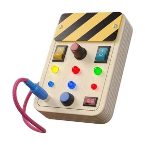 Montotoys Tablero ocupado para niños pequeños juguetes_1