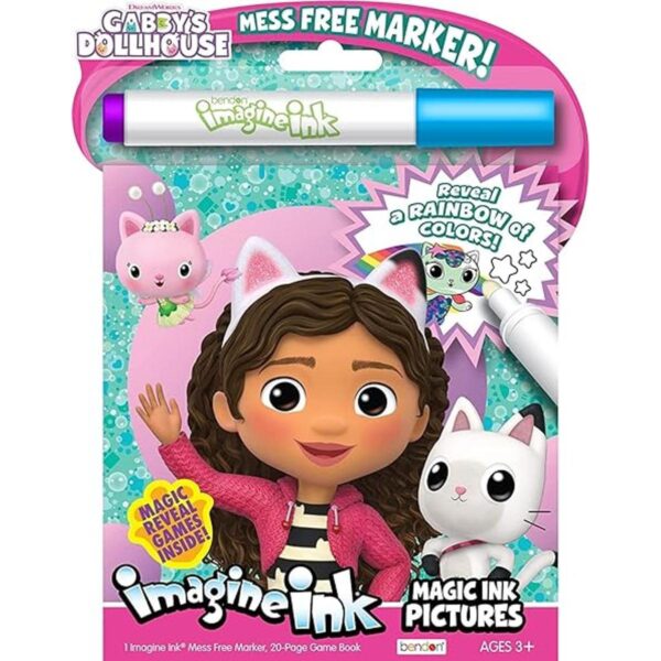 Libros para colorear y actividades de Gabbys Dollhouse_2