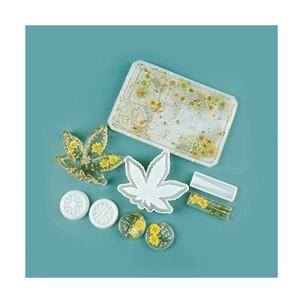 4 PCS Silicone Molds for Epoxy Resin Large Resin Molds