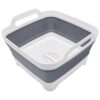 Lavabo plegable de plástico multiusos de 2.4 galones 9 L_1