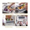 Lavabo plegable de plástico multiusos de 2.4 galones 9 L_4