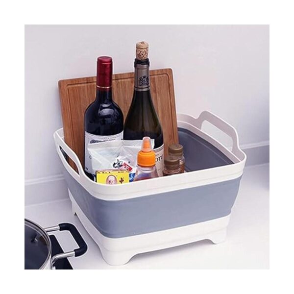 Lavabo plegable de plástico multiusos de 2.4 galones 9 L_6