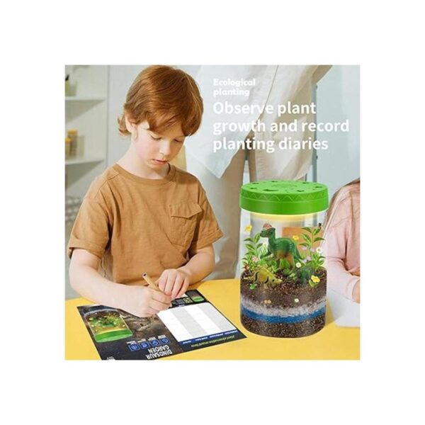 LightUp Dinosaurs Terrarium Kit for Kids STEM Educational