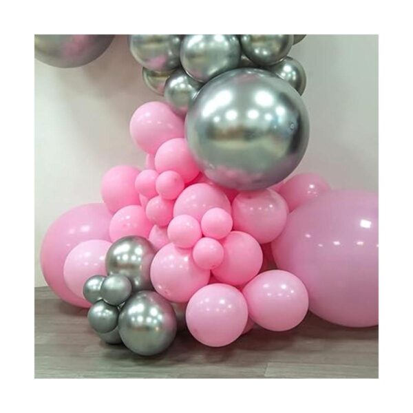 MOXMAY Kit de arco de guirnalda de globos de látex rosa_6