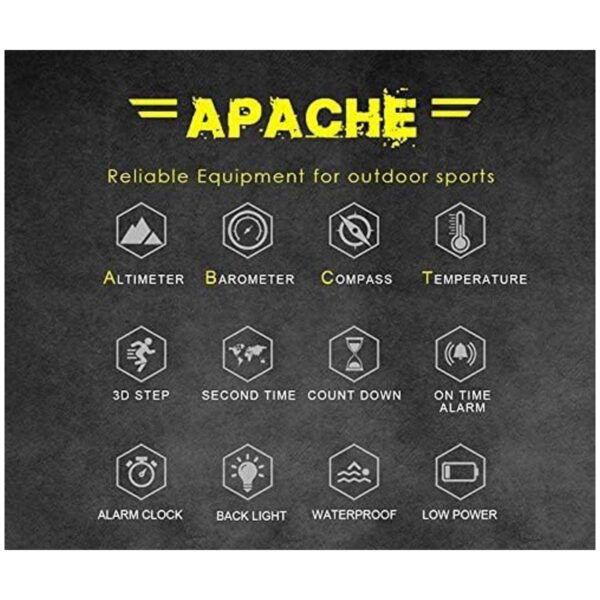 North Edge Apache Tactical Sports Watches for Men Digital