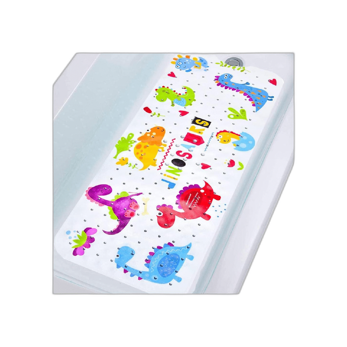 Tubozadi Tapete de baño para bañera para niños diseño de