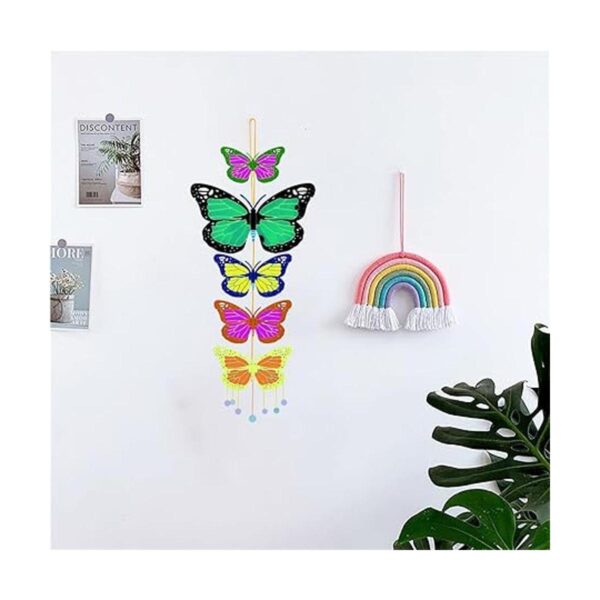 Molde de resina de silicona con forma de mariposa de
