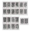 Guirongxin 22 sellos transparentes para tarot místico de_1