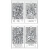 Guirongxin 22 sellos transparentes para tarot místico de_2