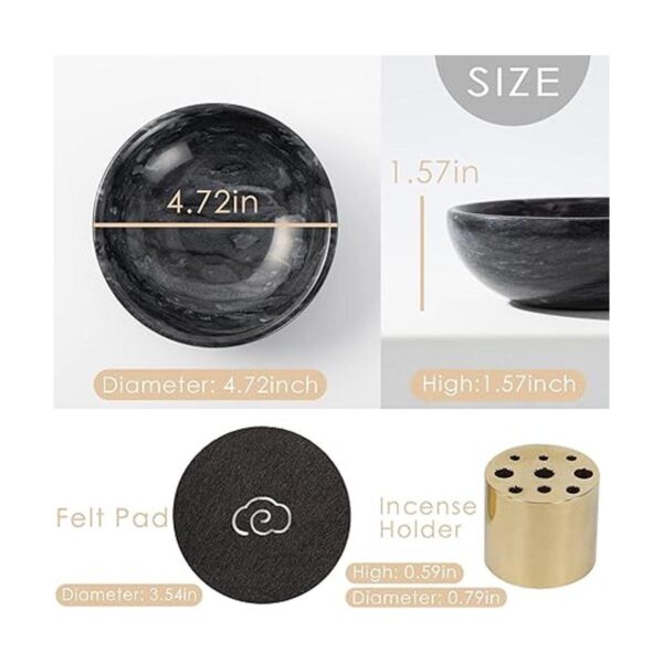 Fasolahome Soporte para incienso hermoso quemador de_2