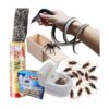 LCKLA Kit de bromas de goma realistas cucarachas falsas_1