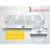 MODERN WAVE Deflector magnético ajustable de calor y aire_2