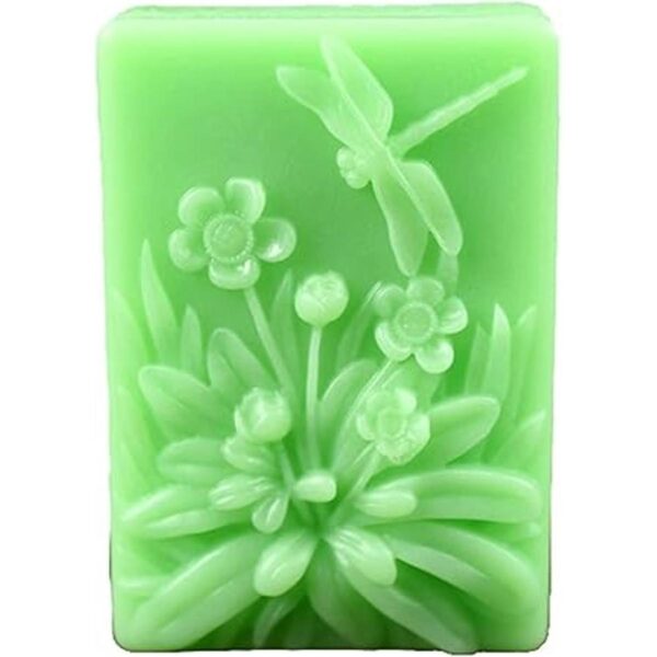 Molde de silicona para jabón de libélula molde para