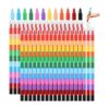 36 lápices de arcoíris apilables para niños crayones_1