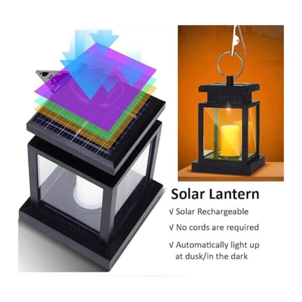 Etigood Faroles solares para exteriores para colgar en el_4