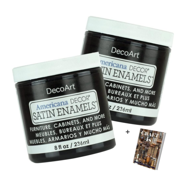 DecoArt Americana Decor Juego de 2 esmaltes de satén